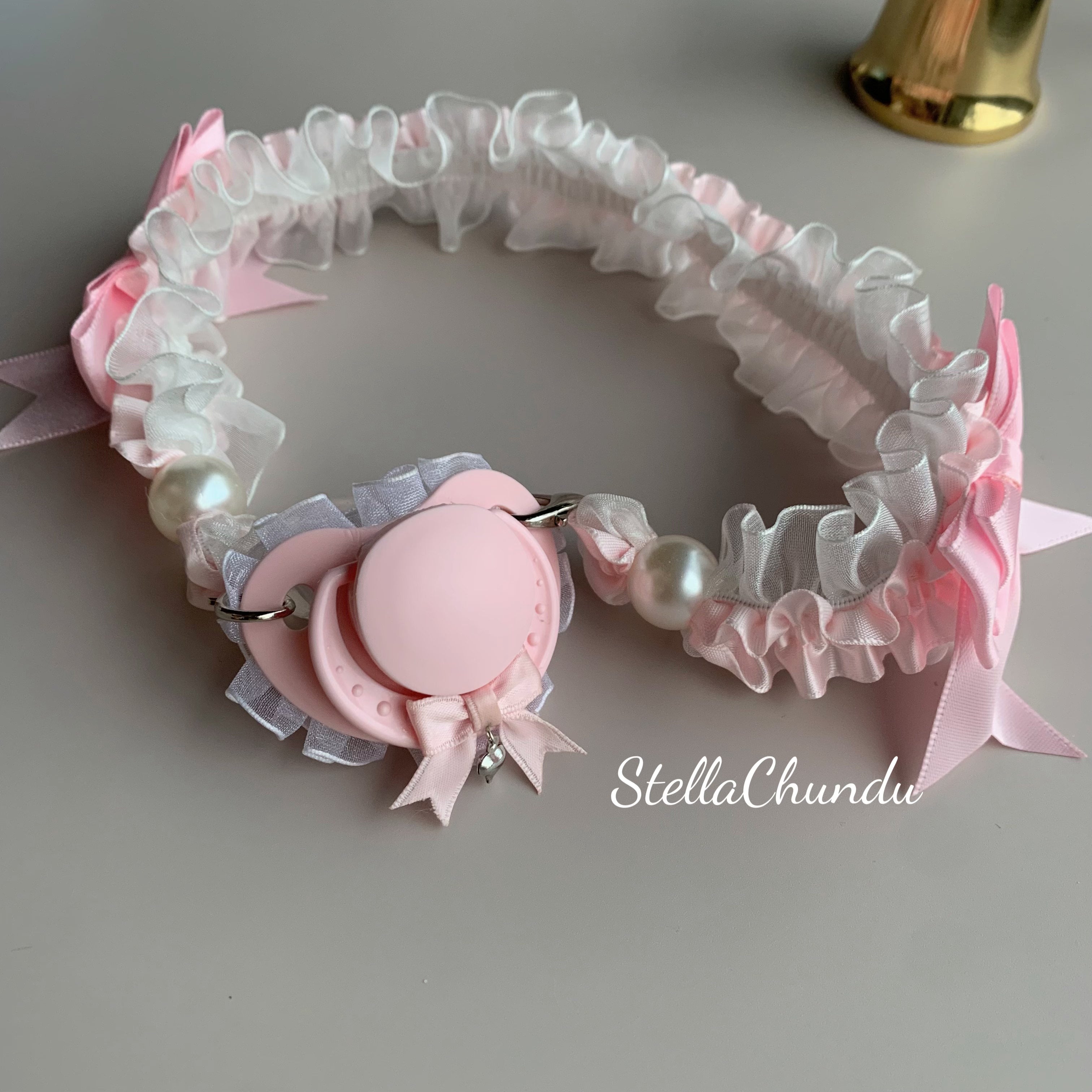 Original design Pinkbaby handmade bite music adult pacifier decompression niche