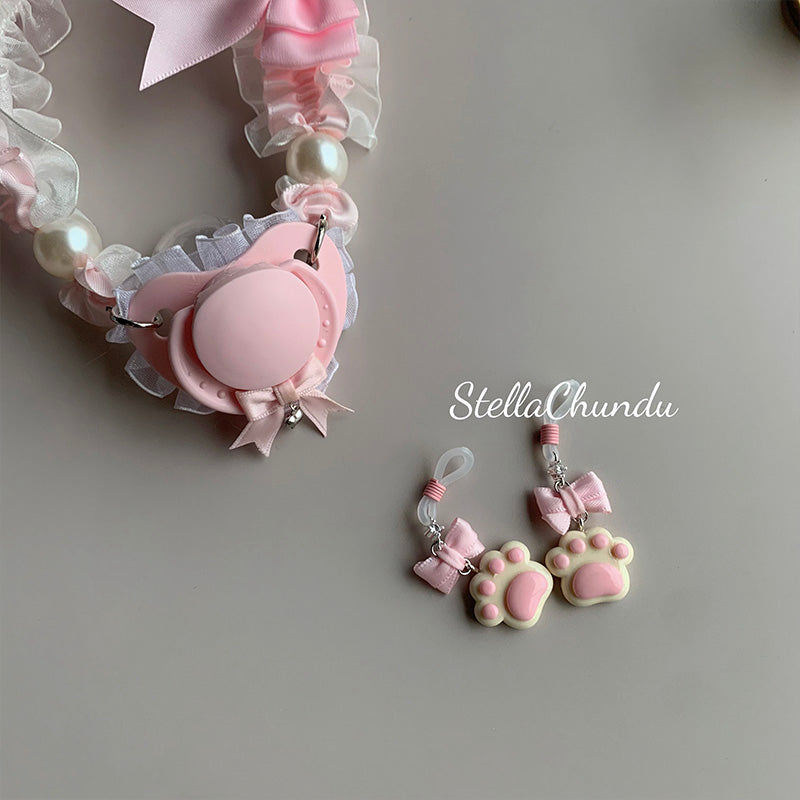 Original design Pinkbaby handmade bite music adult pacifier decompression niche