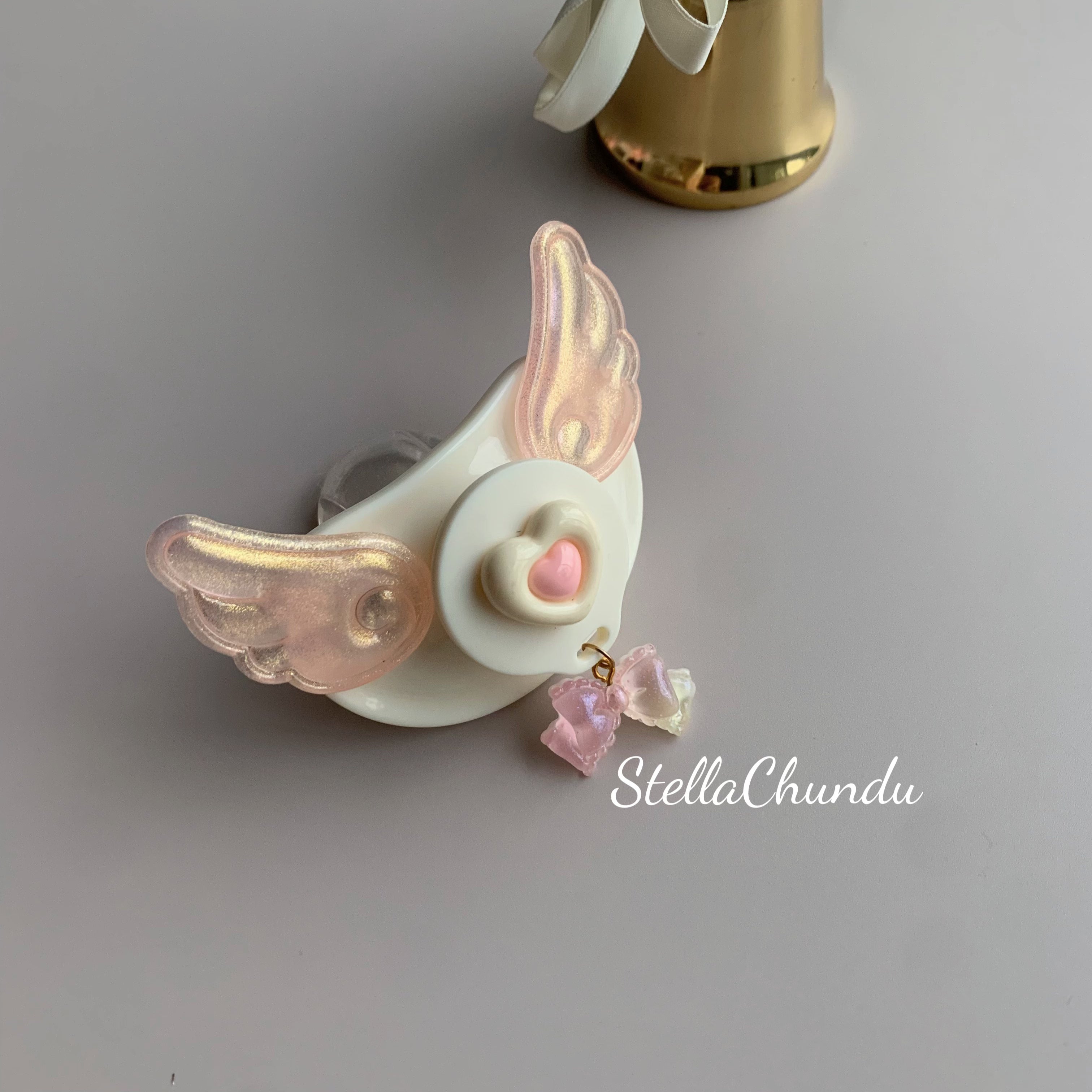 Original design Pinkbaby handmade bite music adult pacifier decompression niche