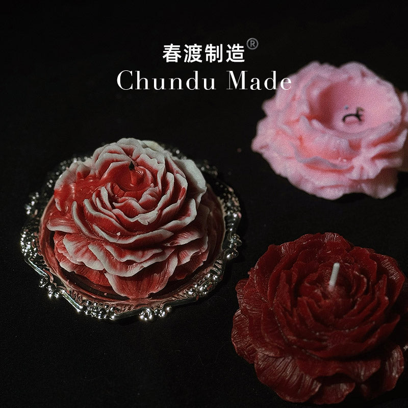 low temperature candle does not hurt the skin, dripping wax aromatherapy rose