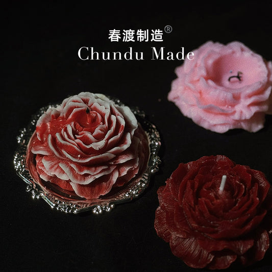 low temperature candle does not hurt the skin, dripping wax aromatherapy rose